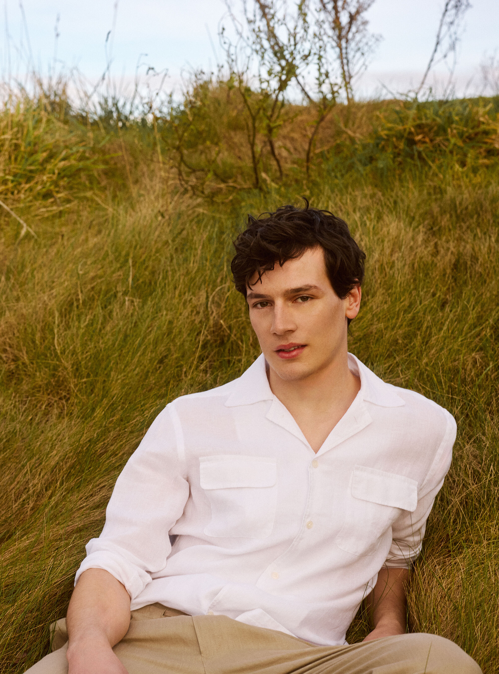 Camisa cuello bowling, 